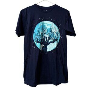 Harry Potter T Shirt Size Medium Cotton Short Sleeve Glow In The Dark‎